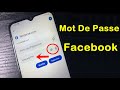 Comment Voir Votre Mot De Passe Facebook Si Vous Avez Oublié