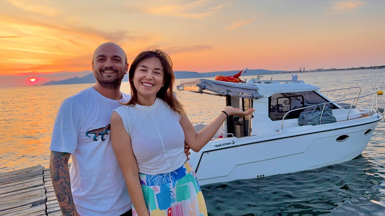 TEKNEDE 23. GÜN - BALIK TUTUP MİSAFİRLERİMİZ İLE YEDİK