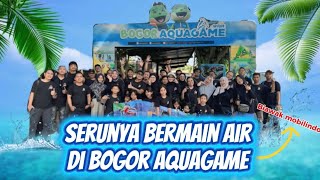 Keseruan Bermain Air Di Bogor Aquagame Bersama Biawak Mobilindo