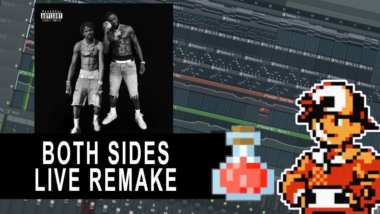 Gucci Mane - Both Sides feat. Lil Baby [FL STUDIO REMAKE] (VERY DETAILED)