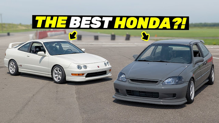 Roll Racing & Track Battle - Integra Type R VS Honda Civic K-Swap