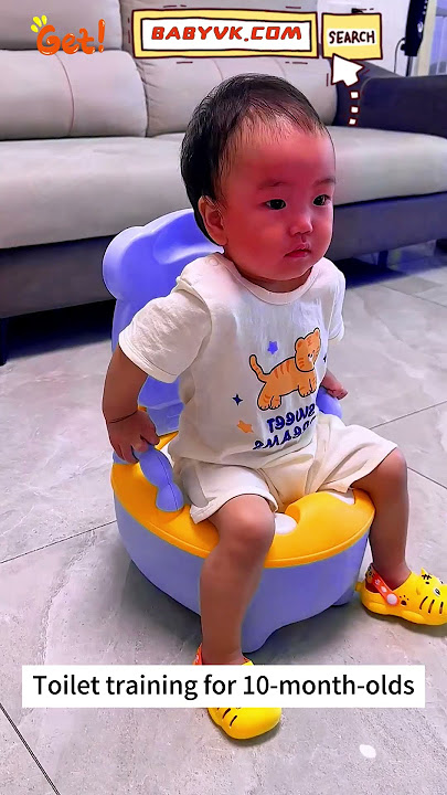 Wondering How to Start Potty Training for Your 10-Month-Old? Try the Baby Toilet Training Tools!