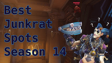Best Junkrat spots/rollouts for (almost) every map