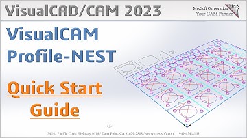 VisualCAD/CAM 2023 Profile-NEST Quick Start