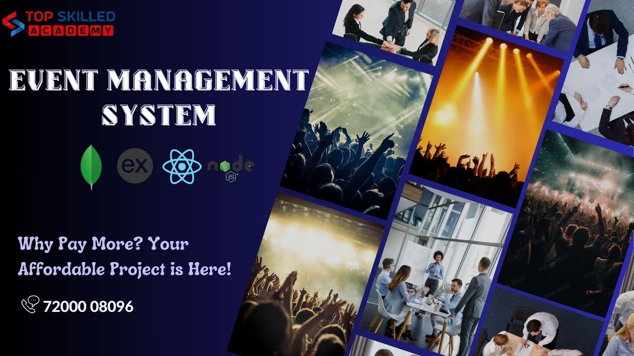 MERN Stack Project: Get Event Management System at an Affordable Price ...