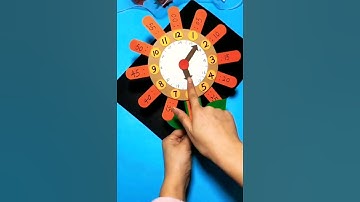 DIY Clock TLM for Kids