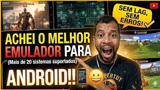 ACHEI O MELHOR EMULADOR PARA JOGAR NO ANDROID + LINKS!