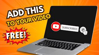 How To Add Subscribe Button To Your Video (Tagalog)