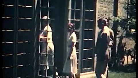 ~1940 film clip of Elizabeth Upham, the woman who ...