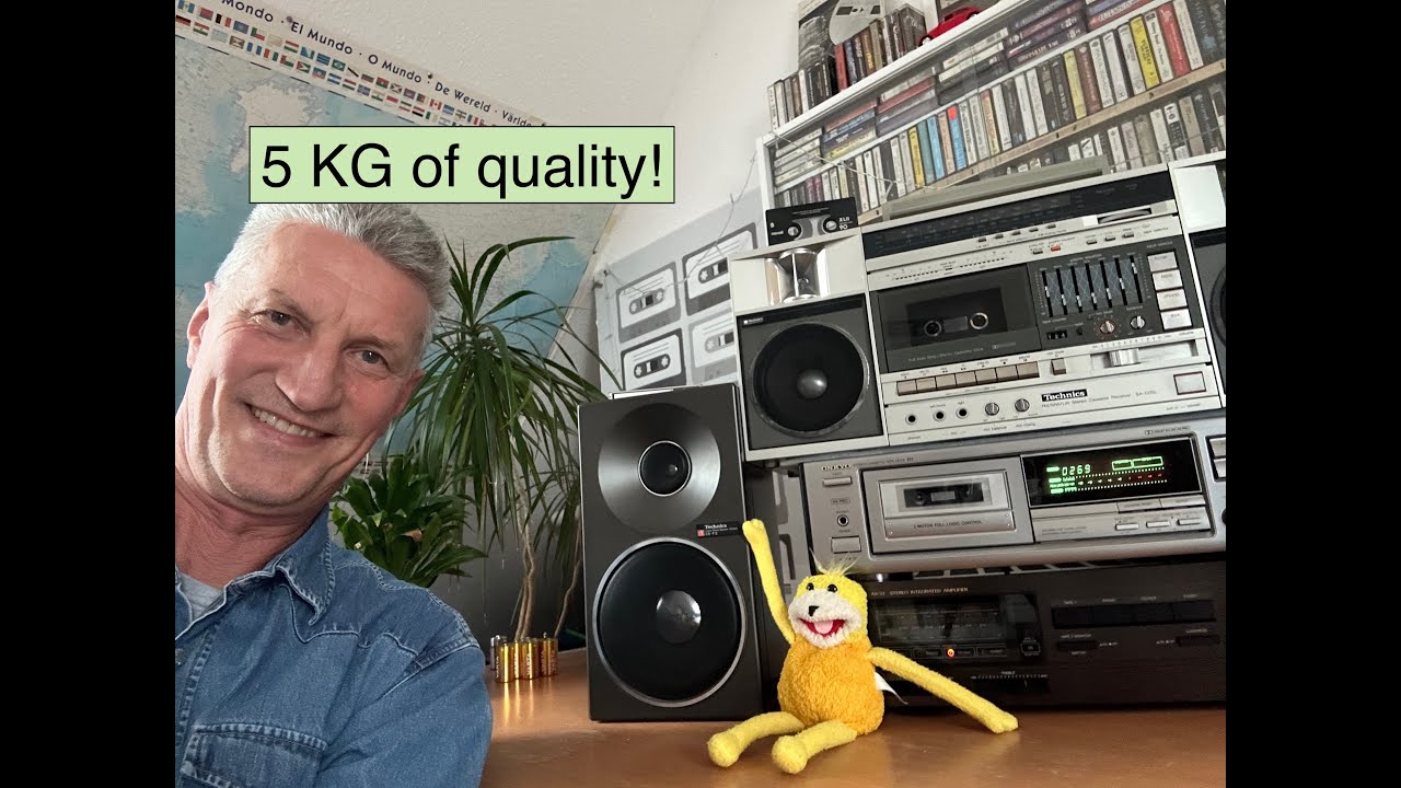 Technics SB-F3. Unboxing Unpacking. Golden 80s - YouTube