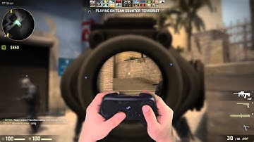 Counter-Strike CS:GO with Steam Controller - It