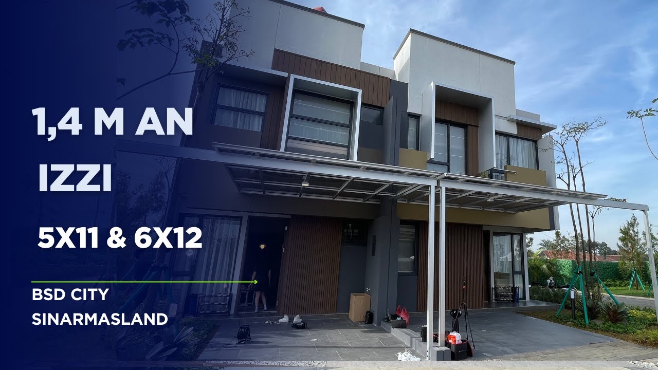 3 MENIT ke Eastvara Mall BSD I Sedekat itu cuma 1,4M an I Bikin hidup mu Easy dengan Cluster Izzi