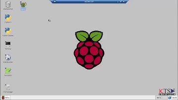 How to use the python editor to write a simple hello world application in Raspberry PI