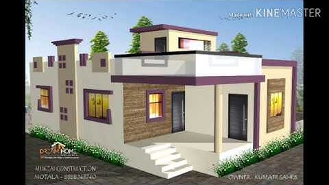 Dream House Plan And 2D, 3D Elevation Design