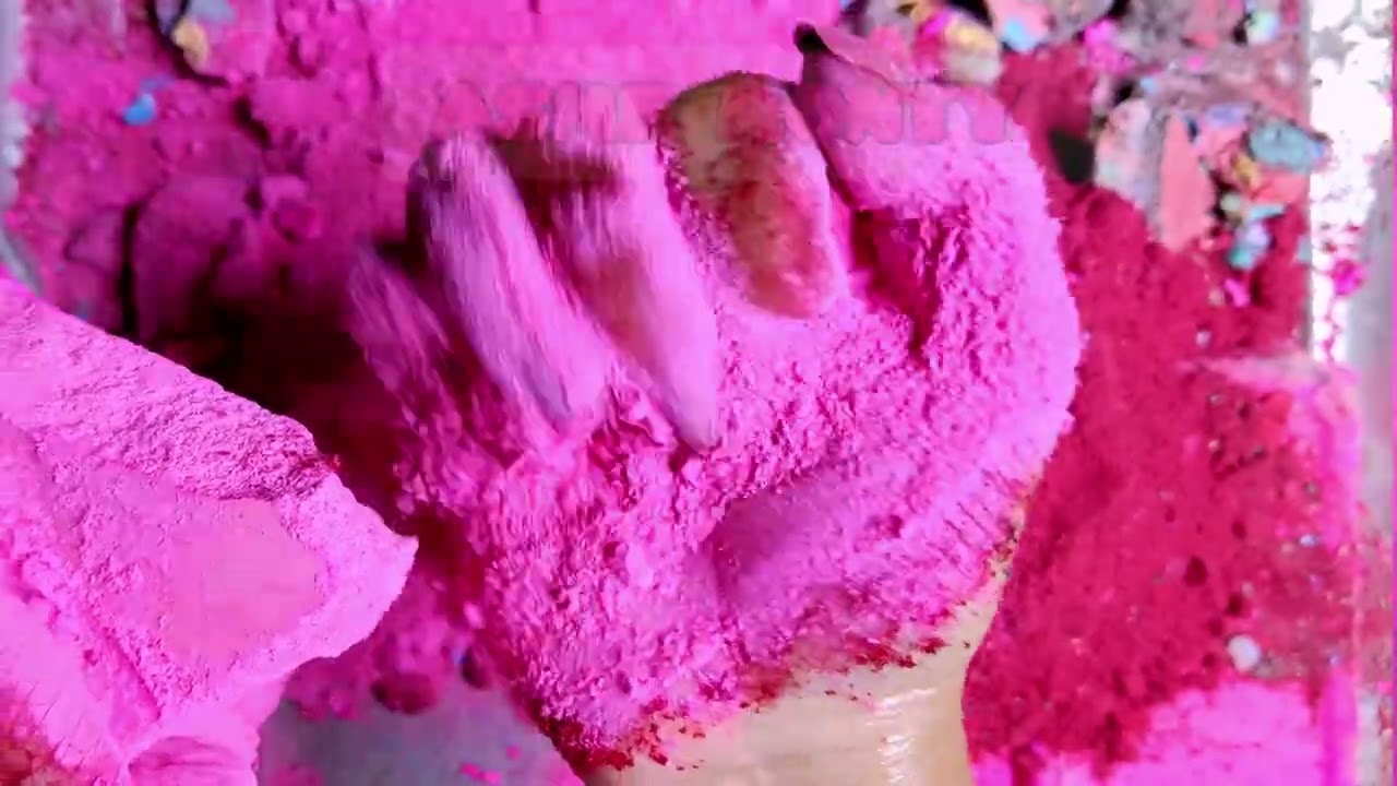 Colours Of Love Crushed | Satisfying ASMR Video | No Talking 