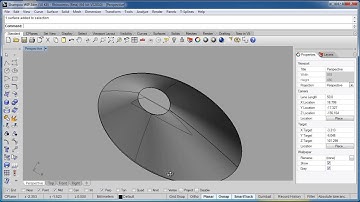Advanced Rhino 5 Tutorial | Project - Bottle - Main Body Surfacing