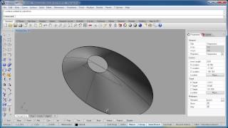 Advanced Rhino 5 Tutorial | Project - Bottle - Main Body Surfacing