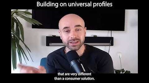 Building on universal profiles
