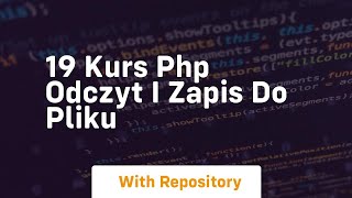 19 kurs php odczyt i zapis do pliku screenshot 5