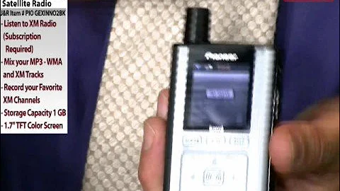 Pioneer INNO Portable XM Satellite Radio - JR.com