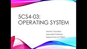 Lect 12: Semaphore, deadlock, Priority Inversion: Operating System