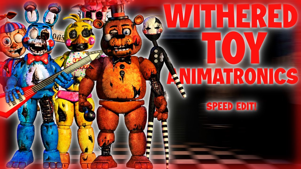 FNAF  Speed Edit] Making Fixed FNAF2 Animatronics 