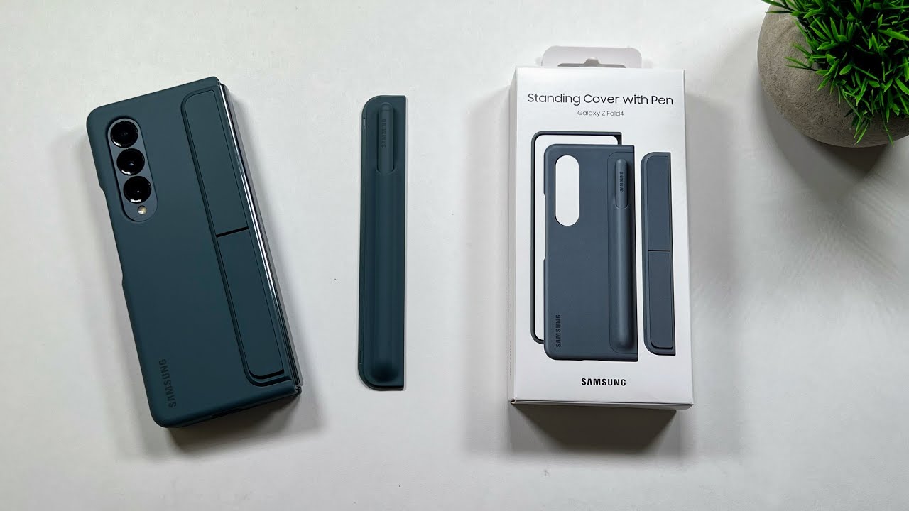 Samsung Galaxy Z Fold 4 Official Standing Cover With Pen Case Review