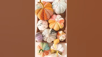 How to make Fabric Pumpkin | Fall Craft | Autumn Sewing