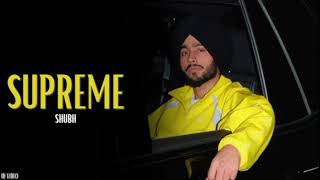 Supreme Song By Shubh