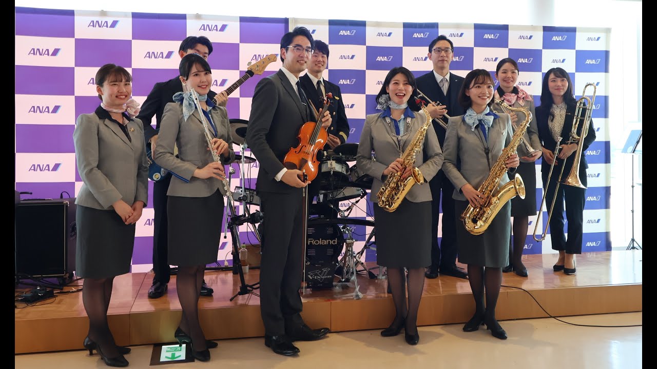 ANA Team HND Orchestra in 「富士山静岡空港15周年祭」１回目(1 Jun.2024)