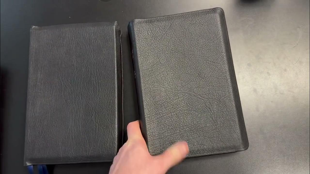 Allan Bible Binding Comparisons Ludlow vs. Charfleet YouTube