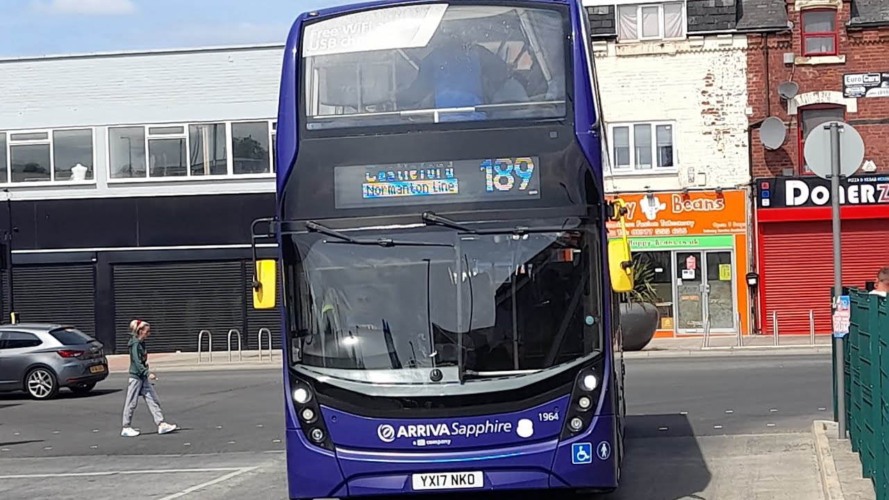 189 Castleford-Wakefield Route visual (Timelapse)