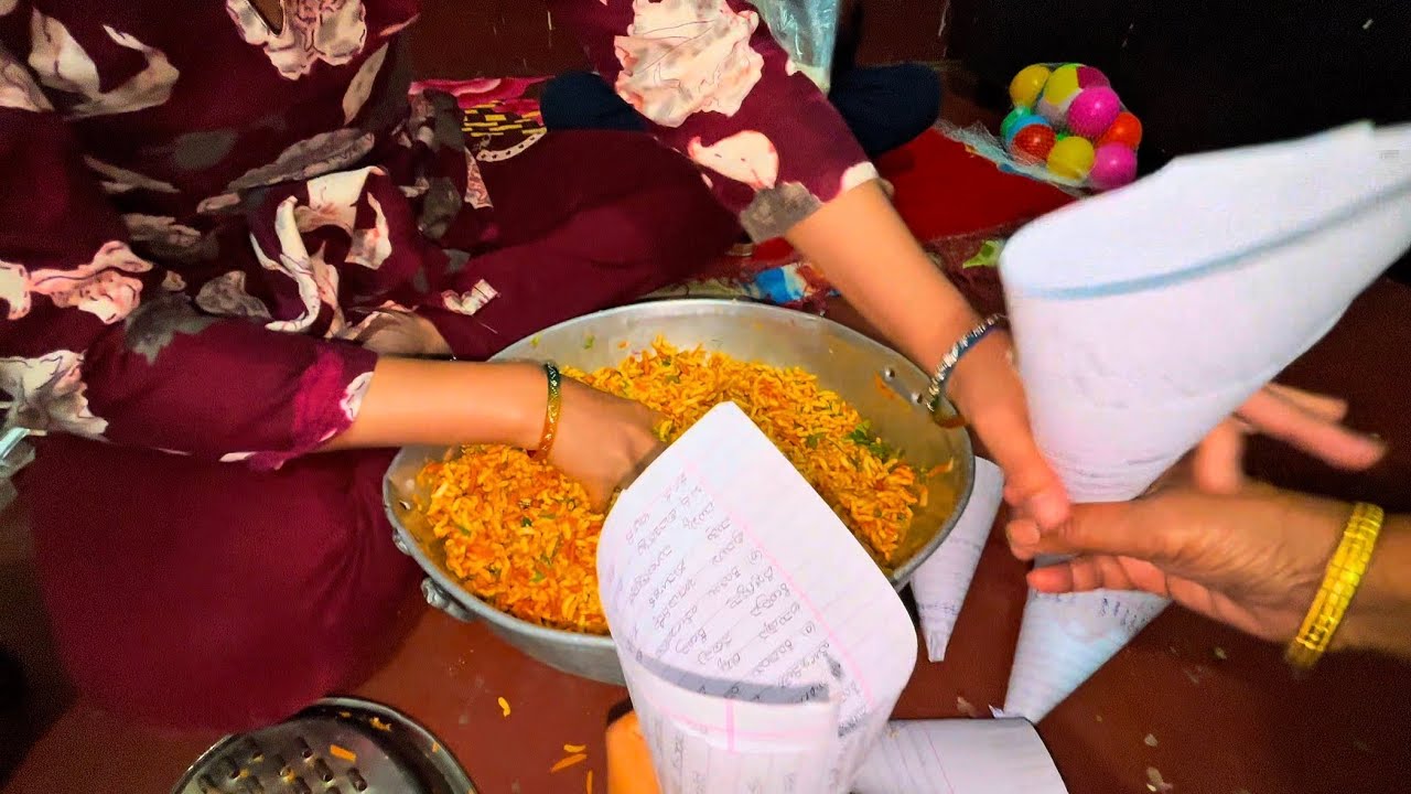Sunday special bhelpuri banaya🤤