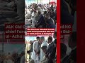 J&K CM Omar Abdullah and NC chief Farooq Abdullah offer Eid-ul-Azha prayers in Srinagar