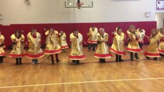 Harts PK-8 Christmas Program, Kindergarten 2016/17
