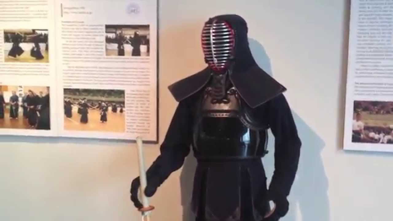 Kendo gear with shinai YouTube