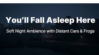You’ll Fall Asleep Here 🌙 A Summer Night Filled with Soft Frog Echoes