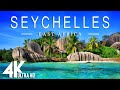 Flying over seychelles 4k u relaxing music along with beautiful natures  4k ultra