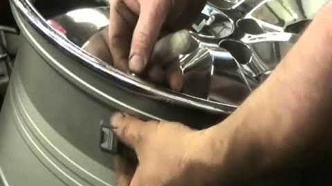 Tire Pressure Monitoring Sensor Installation Video