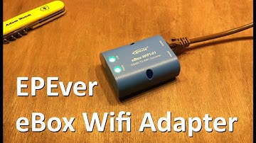 EPEver eBox-Wifi-01 RS485 to Wifi Adapter Review - 12v Solar Shed