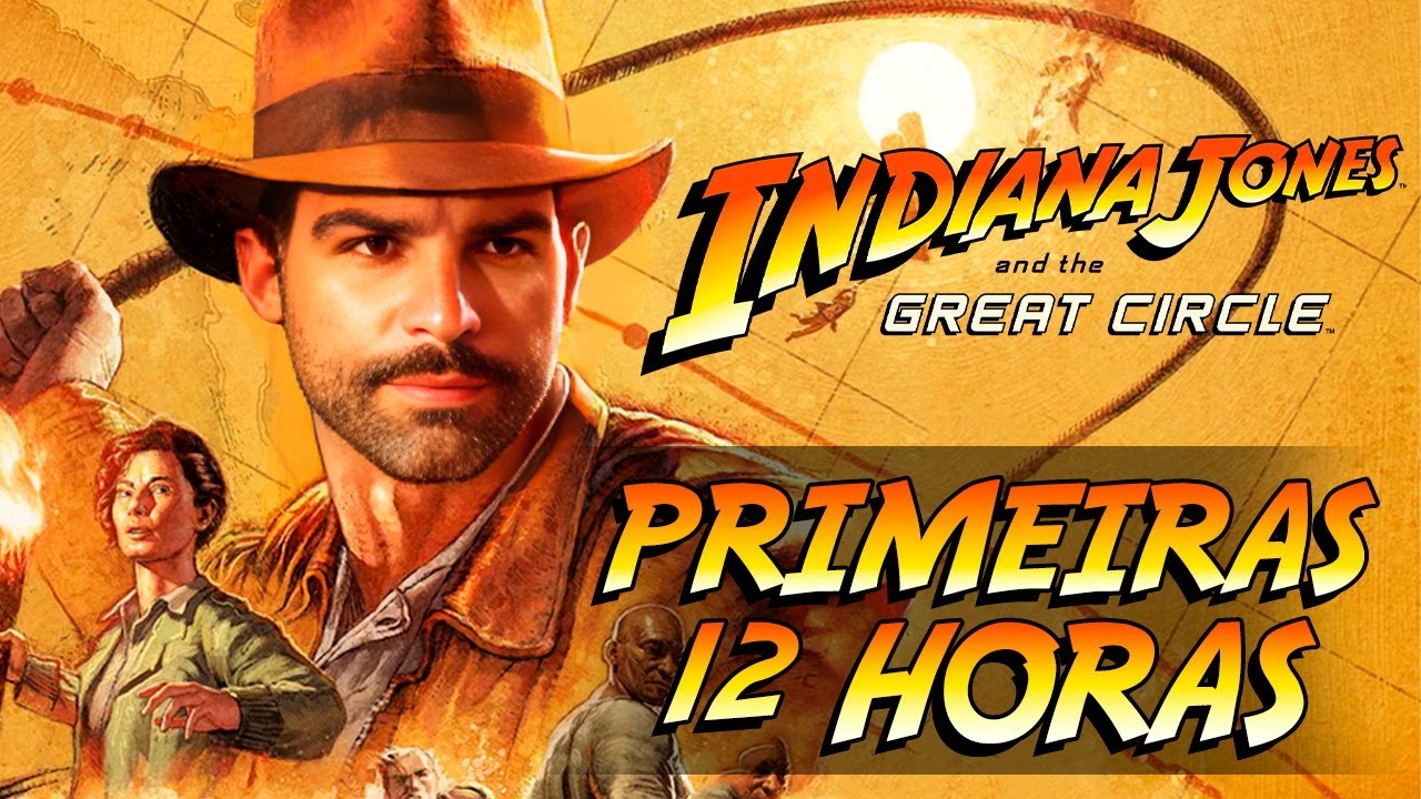 AS PRIMEIRAS 12 HORAS! - INDIANA JONES GREAT CIRCLE (XBOX SERIES X)