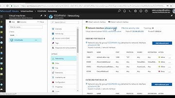 Static IP Virtual Machine Azure