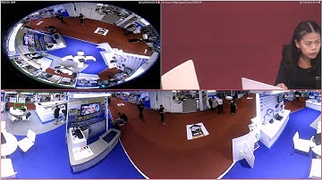 TSOUTIONS : VIVOTEK DEMO Panoramic PTZ Technology