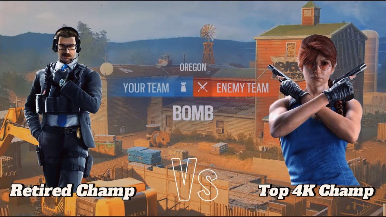 Retired Champ vs Top 4k Champ 1v1