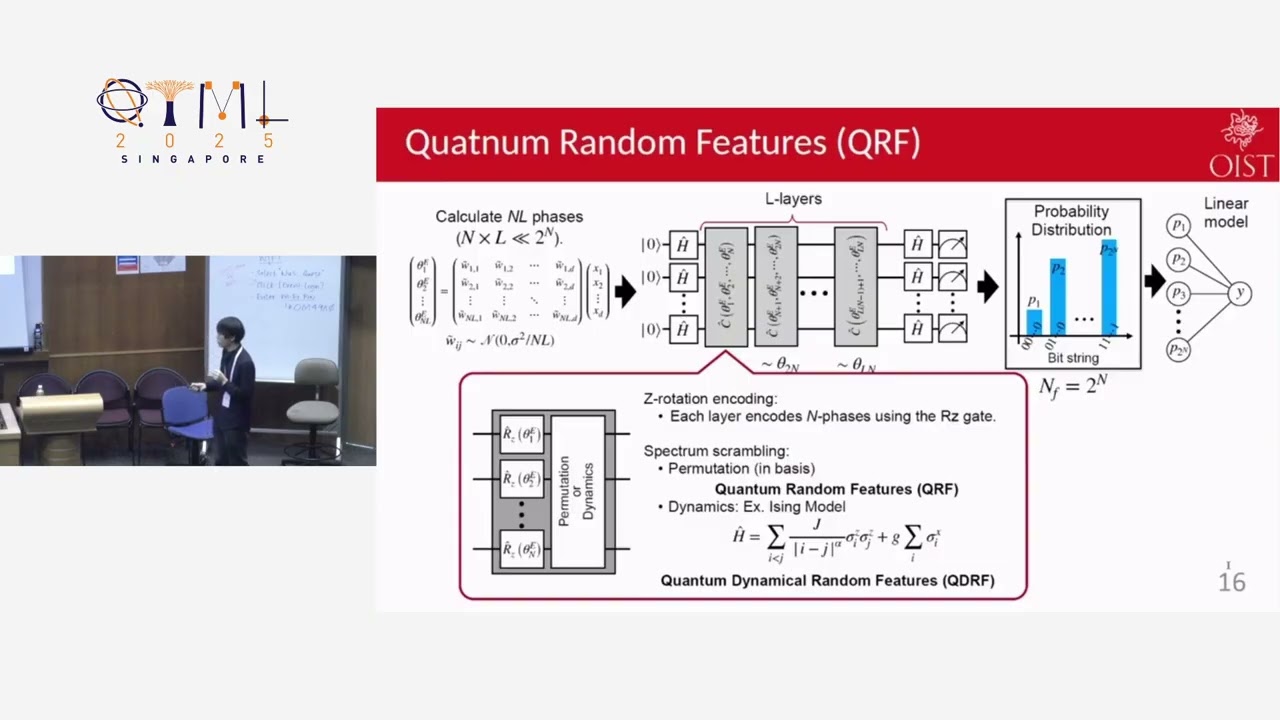 QTML 2025: An efficient approach to realize Quantum Random Features