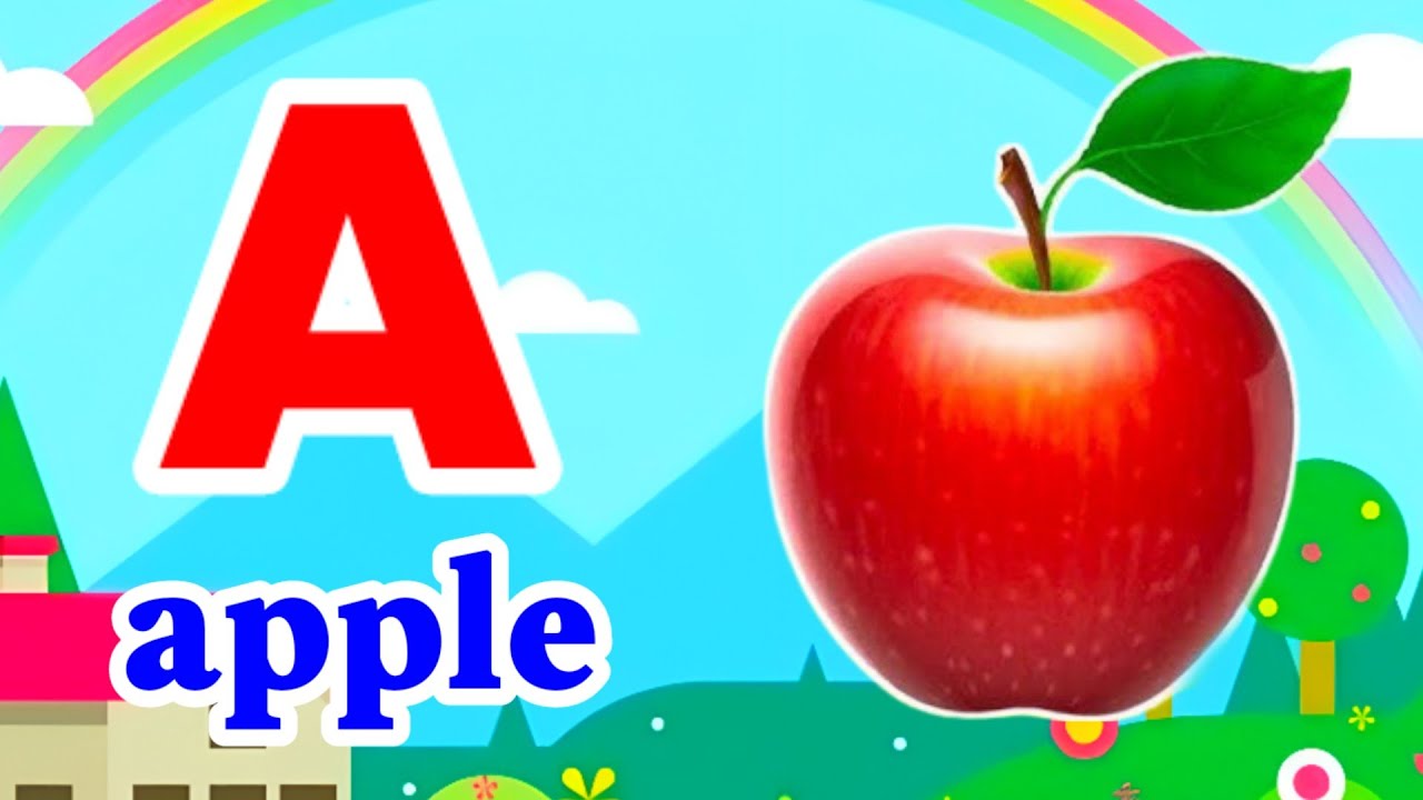 A for Apple B for Ball | ABCD Song for Kids | Alphabet Song | Kids ...