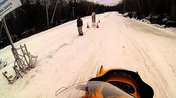 Drag race Mxz 670 vs F7