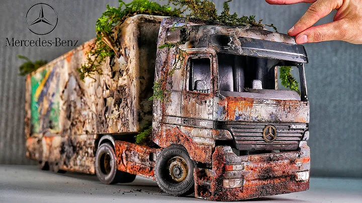 Restoration Abandoned Mercedes-Benz Actros Semi Trailer Truck thumbnail