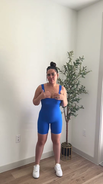 Seamless Sports Bodysuit for Yoga & Gym #women #sport #bodysuit #fitness