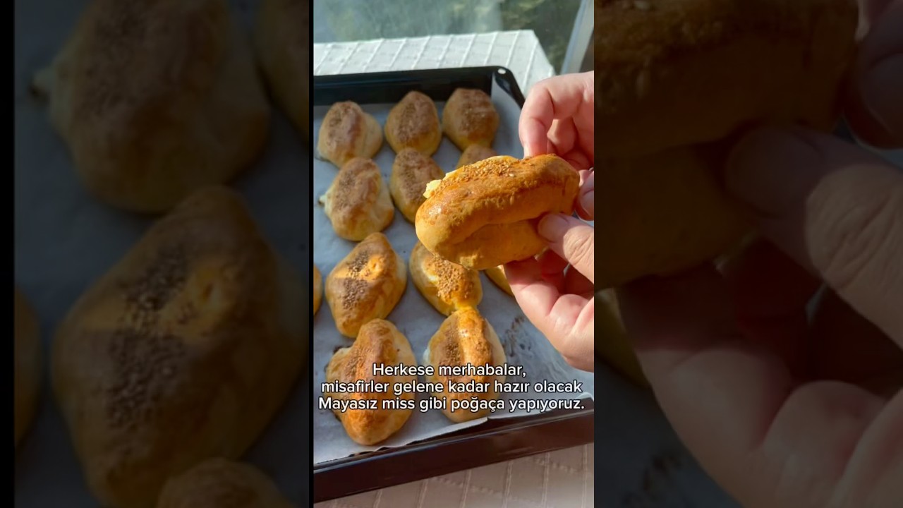 5 Dakikada hazır pratik mayasız poğaça tarifi 5 Dakikada hazır pratik mayasız poğaça tarifi
